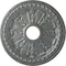 Ekena Millwork Raymond Ceiling Medallion (Fits Canopies up to 5 1/8"), 18 1/8"OD 3 5/8"ID x 1 1/8"P, Platinum CM18RAPLS - alternate 1